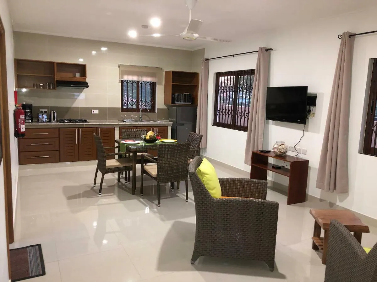 Whispering Palms Apartment Bel Ombre Seychelles
